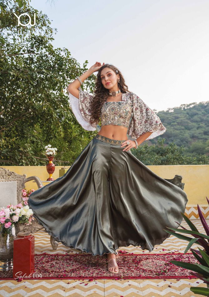 Sabah By Wanna Crop Top Readymade Suits Catalog
